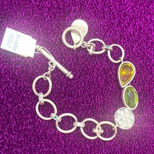 NWT Lia Sophia HYPNOTIC Toggle Clasp Bracelet (Retired)